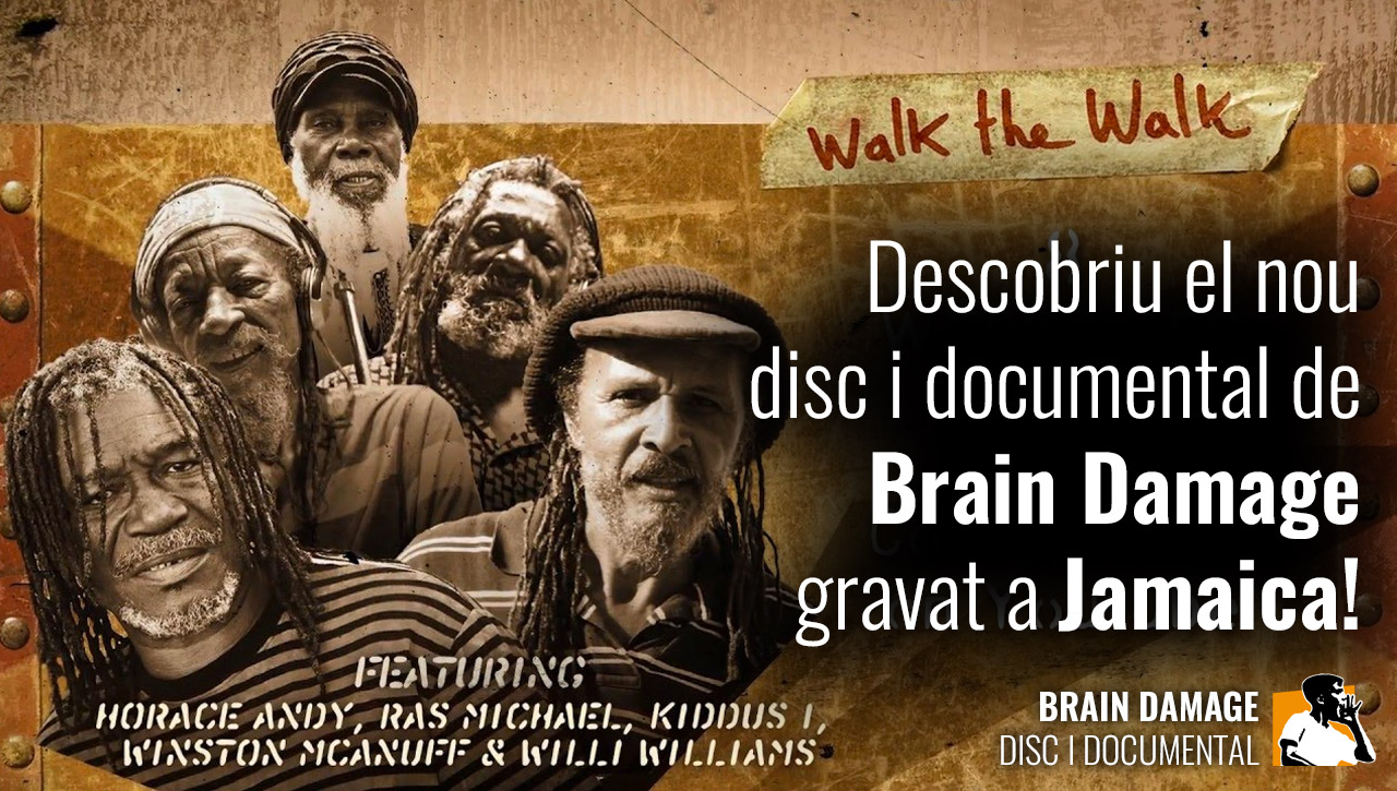 Descobriu el nou disc i documental de Brain Damage gravat a Jamaica!