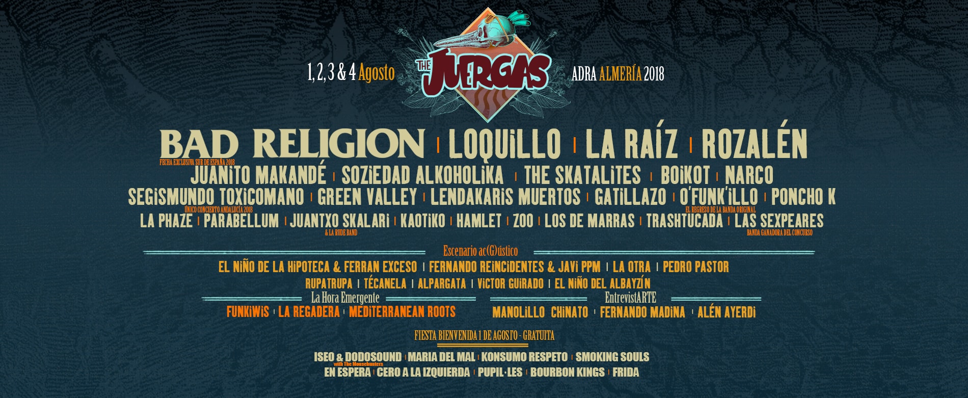 Comença l’agost… amb el Juergas Rock Festival!